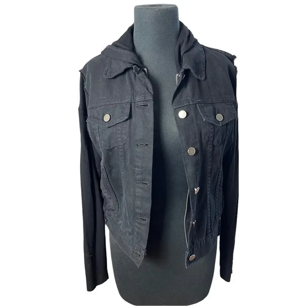 Bailey 44 “Janis” Olive Hooded Jacket, Minimalist, Coastal, weekend, beach, XS/S